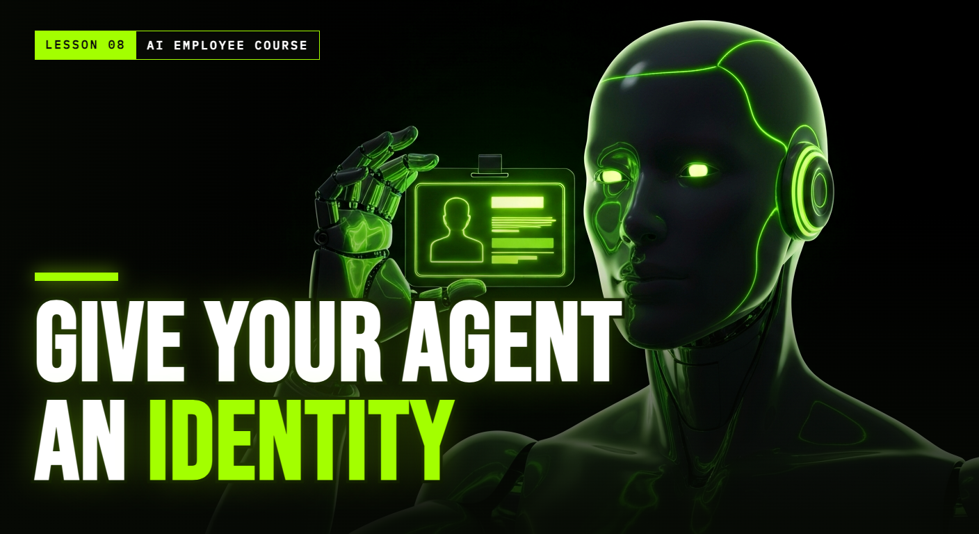 Giving Your AI Agent an Identity: Name, Email, Phone, and Memory.
