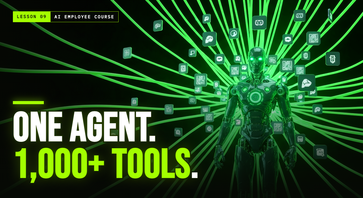 Connecting the Stack: How One AI Agent Works Across 1,000+ Tools.